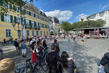 Veranstaltung auf dem Münsterplatz