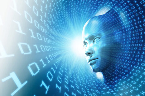 Une illustration d'un concept d'intelligence artificielle.